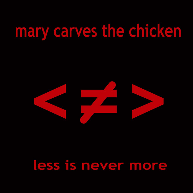 Mary Carves the Chicken
