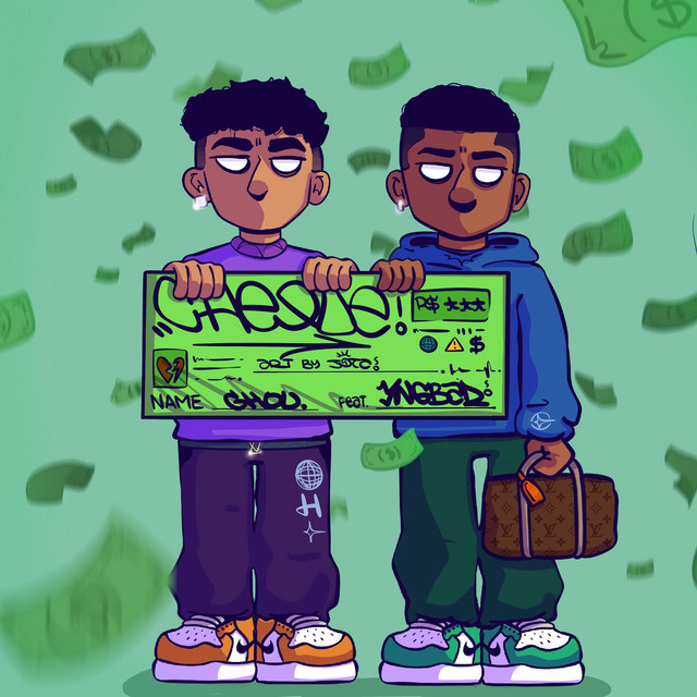 Cheque cover art