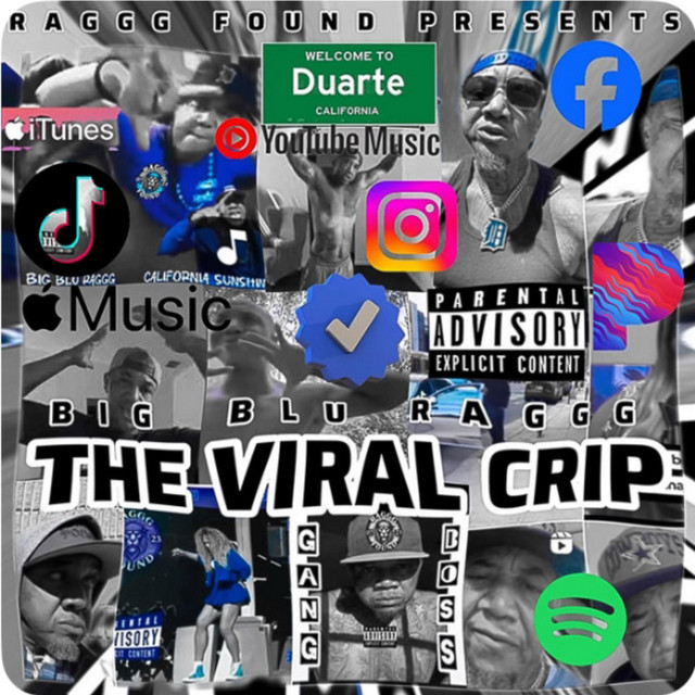 THE VIRAL CRIP - Album by BIG BLU RAGGG | Spotify
