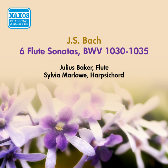 Bach, J.S.: Flute Sonatas, Bwv 1030-1035 (Baker, Marlowe) (1947) cover art
