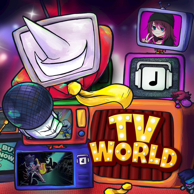 TV WORLD - DELTARUNE Remix cover art