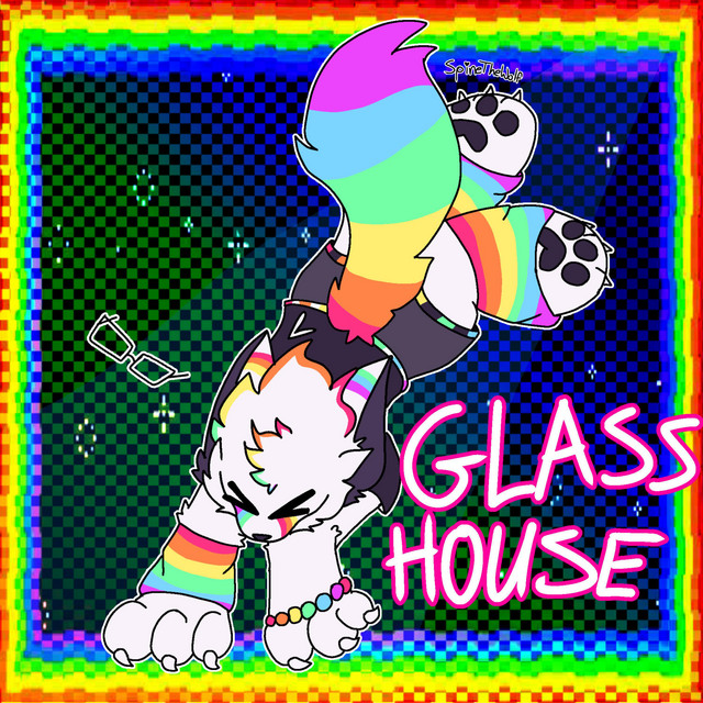 Cover artwork for glass house!