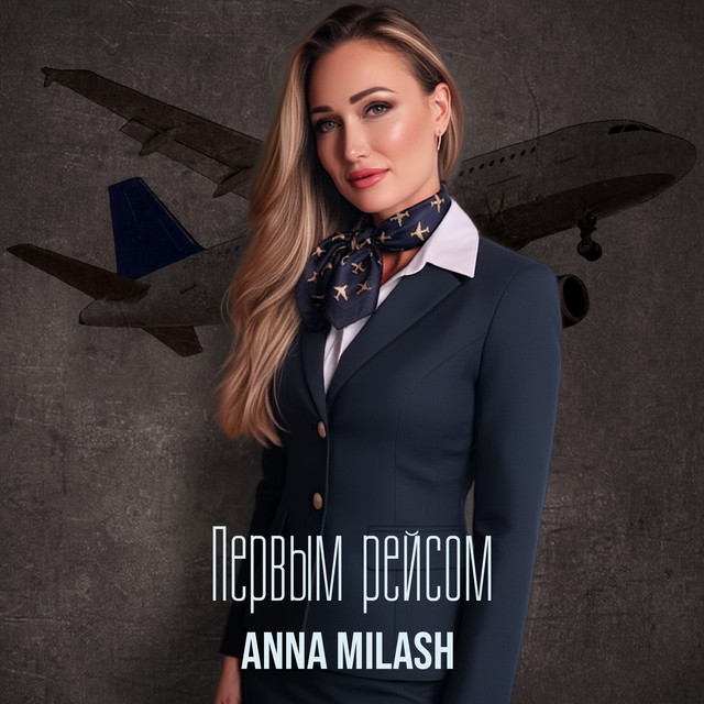Обкладинка: ПЕРВЫМ РЕЙСОМ — ANNA MILASH