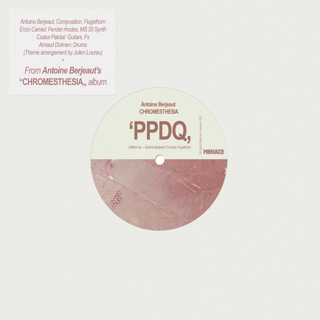 Antoine Berjeaut - PPDQ
