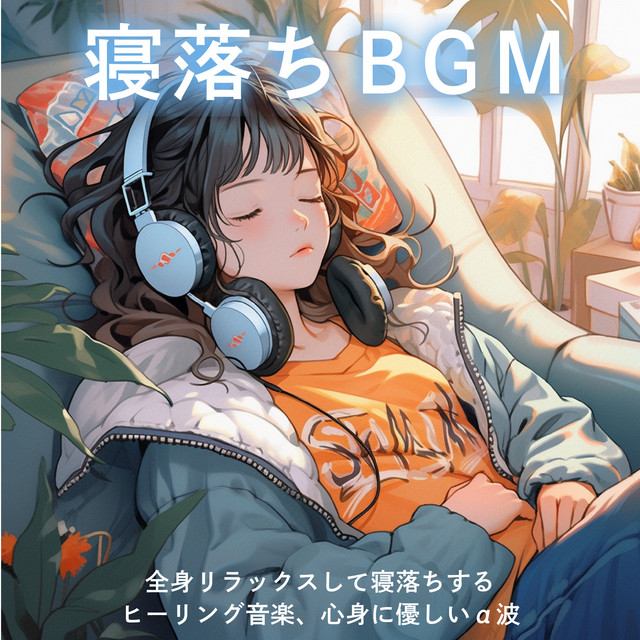 Sleep-dropping BGM: Healing music that relaxes the whole body and helps you fall asleep, alpha waves that are gentle to the body and mind cover art