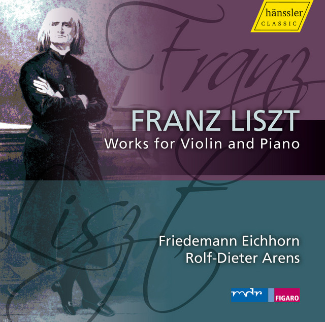 Liszt: Works for Violin & Piano, Vol. 1 cover art