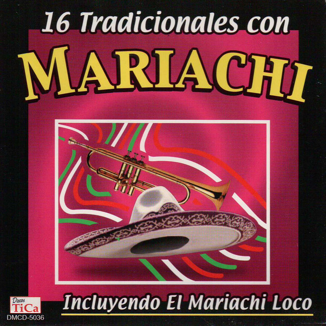 16 Tradicionales con mariachi cover art