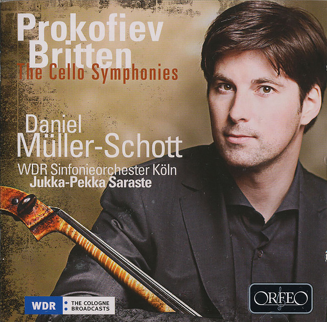 Prokofiev: Symphony concertante - Britten: Symphony for Cello & Orchestra cover art