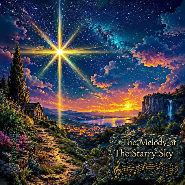 Обкладинка: The Melody of The Starry Sky - Instrumental Version — Volodya Sch