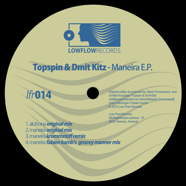 Обкладинка: Maneira - Fabien Kamb's Groovy Manner Mix — Topspin