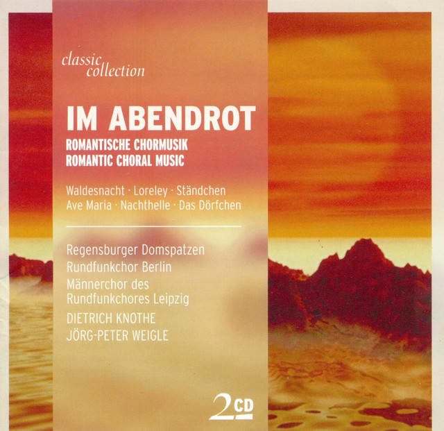 Choral Music - Bortniansky, D. / Schubert, F. / Mendelssohn, Felix / Silcher, F. / Grieg, E. / Brahms, J. / Abt, F.W. / Bruch, M. cover