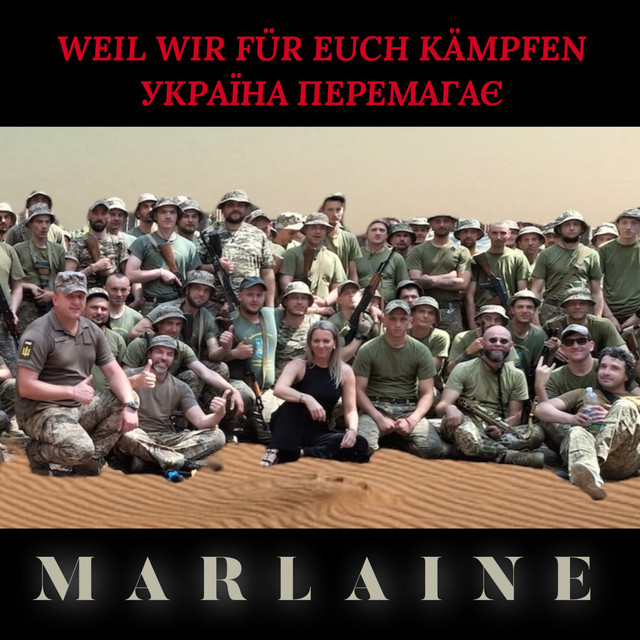 Cover art: Weil wir für euch kämpfen - Ukrayina peremahaye — Marlaine