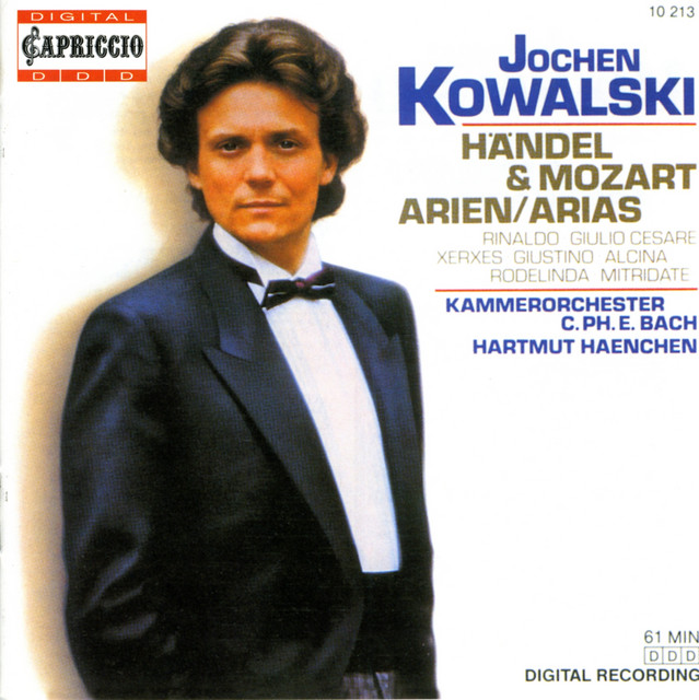 Opera Arias (Counter-Tenor): Kowalski, Jochen - Handel, G.F. / Mozart, W.A. cover art