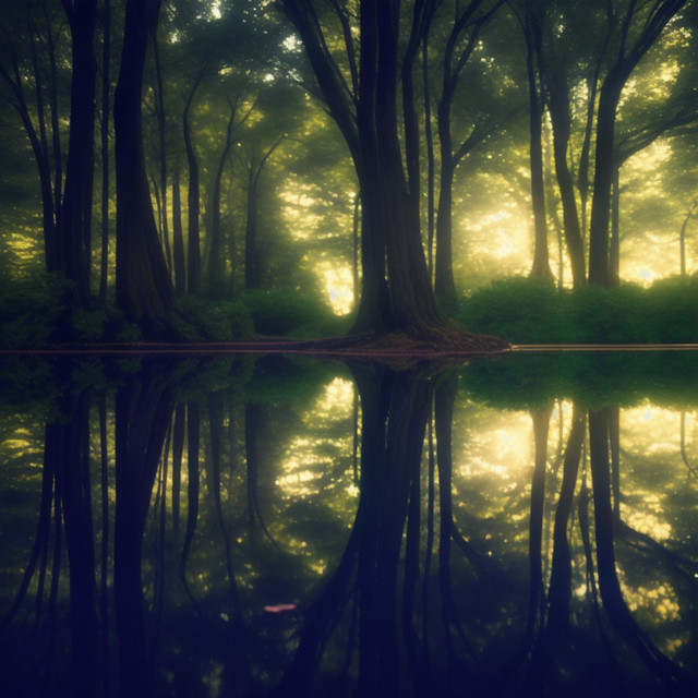 Binaural Reverie: Echoes of Serene Reflections cover art