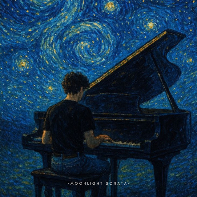 Обкладинка: Moonlight Sonata — Ludwig van Beethoven