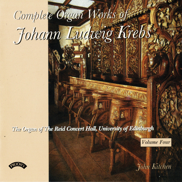 Complete Organ Works of Johann Ludwig Krebs, Vol. 4 cover art
