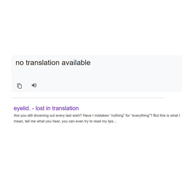 lost in translation cover