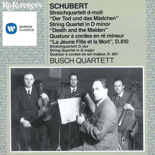 Schubert: String Quartets Nos. 14 " Death and the Maiden" & 15 cover art