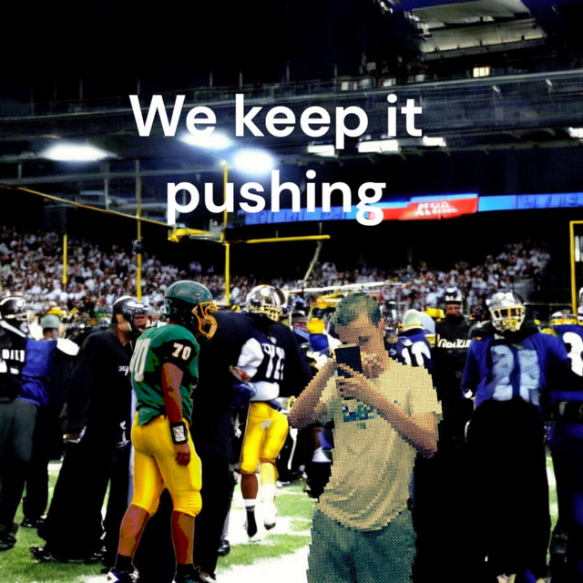 we keep it pushing cover