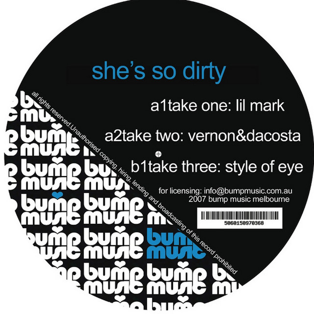 She's So Dirty cover art