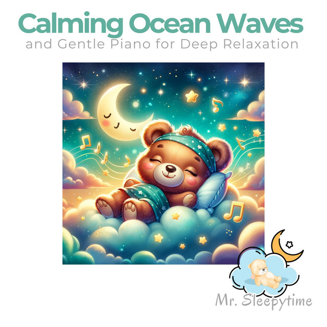 Calming Ocean Waves and Gentle Piano for Deep Relaxation