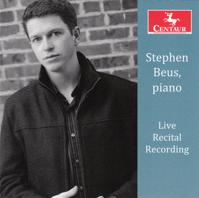 Stephen Beus Live Recital Recording cover art