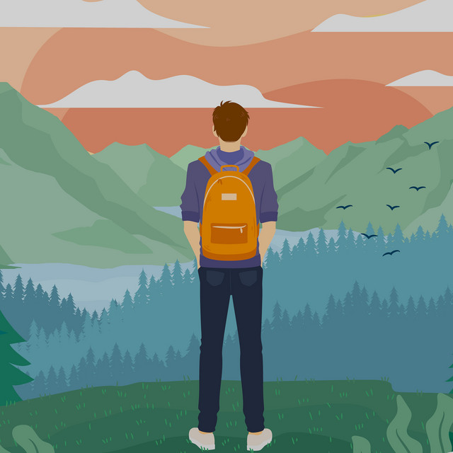 Обкладинка: Over the Mountain Pass — Vens Adams
