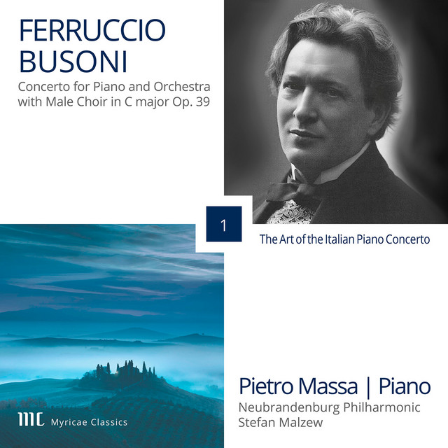 Busoni: Piano Concerto in C Major, Op. 39, BV 247 (Live) cover art