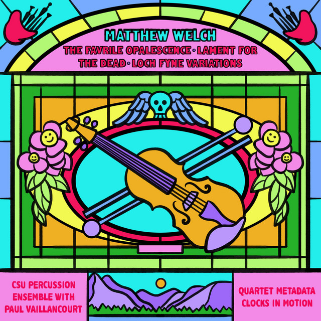 The Favrile Opalescence (Concerto for Bagpipe and Percussion) [feat. Paul Vaillancourt & Columbus State University Percussion Ensemble] cover art