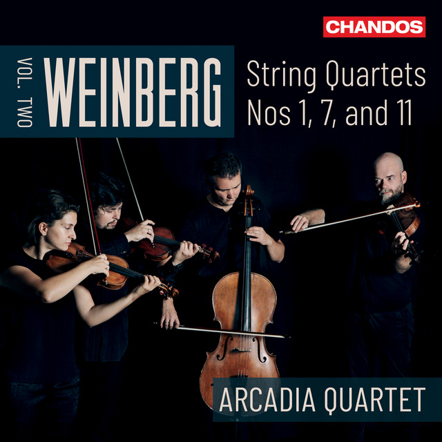 Weinberg: String Quartets, Vol. 2 cover art