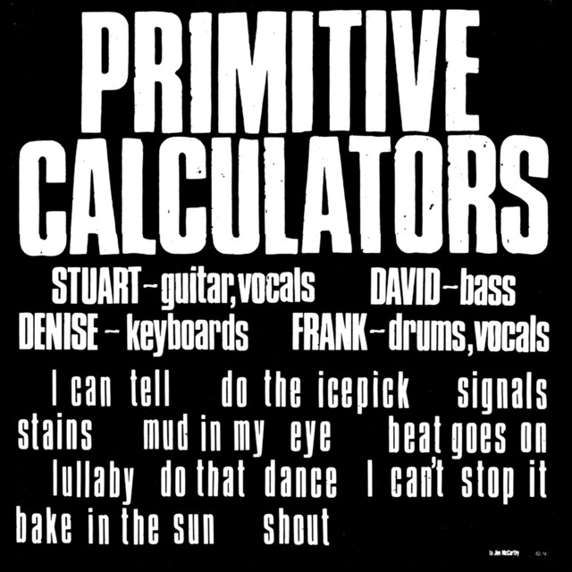 Primitive Calculators cover art