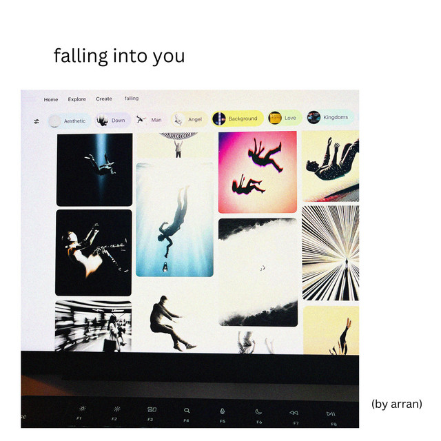 falling into you cover art