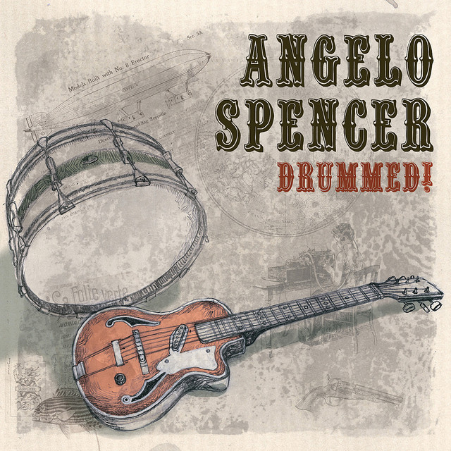 Drummed cover art