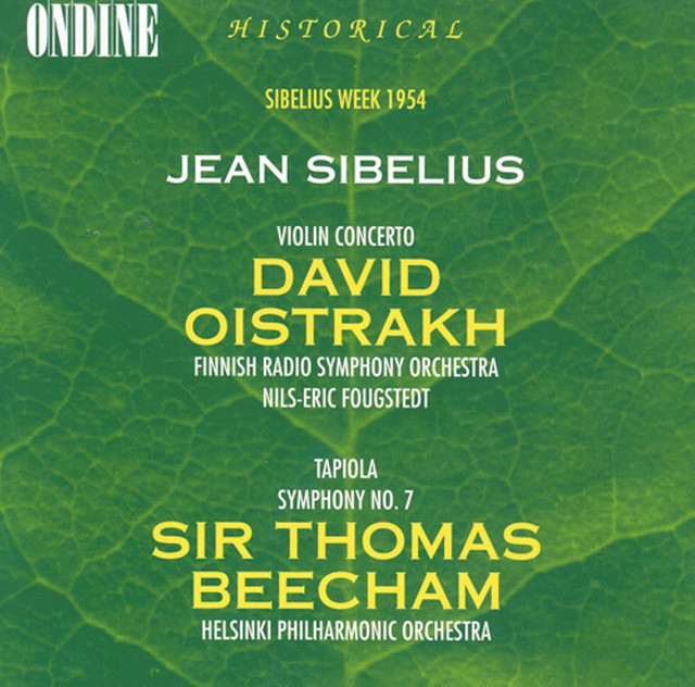 Sibelius, J.: Violin Concerto in D Minor / Tapiola / Symphony No. 7 (1954)