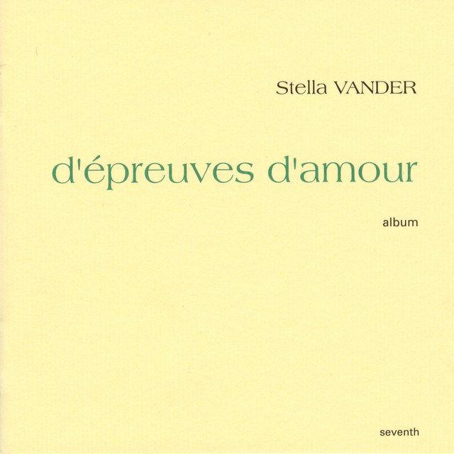 D'épreuve d'amour cover art