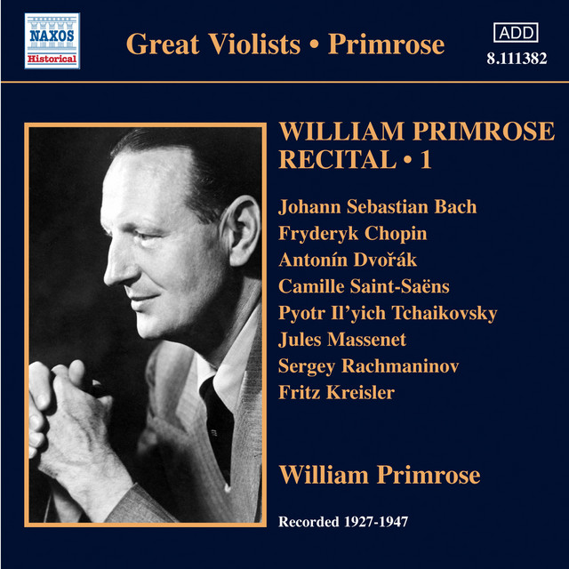 Primrose: Recital, Vol. 1 cover art