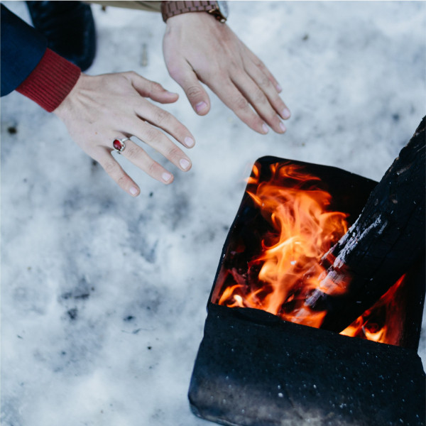 Fire Music: Winter Nights By The Fire cover art