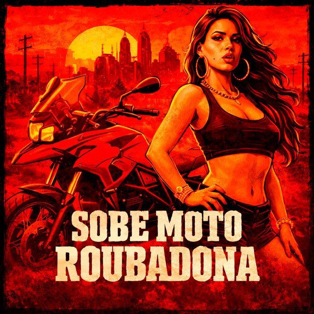 Sobe moto roubadona