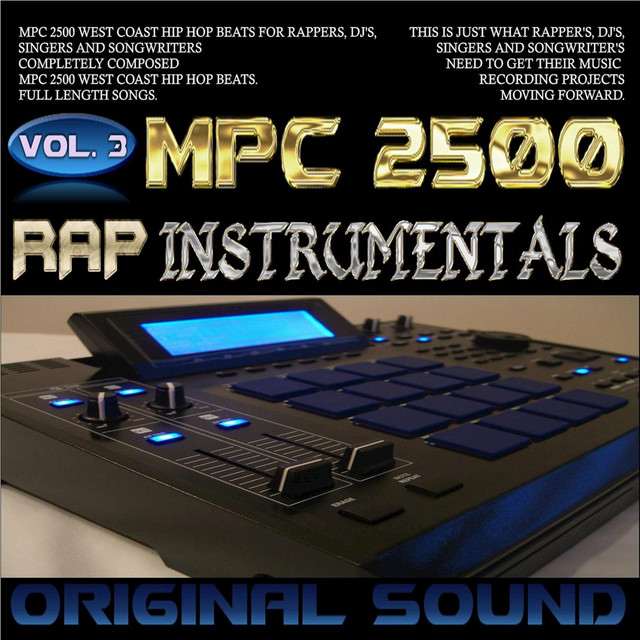 Mpc 2500 Rap Instrumentals, Vol. 3 cover art