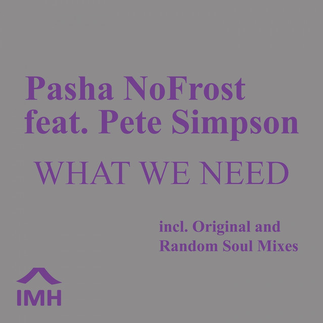 What We Need - Random Soul Vocal Mix cover art