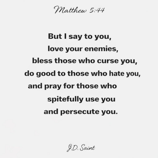 Matthew 5:44
