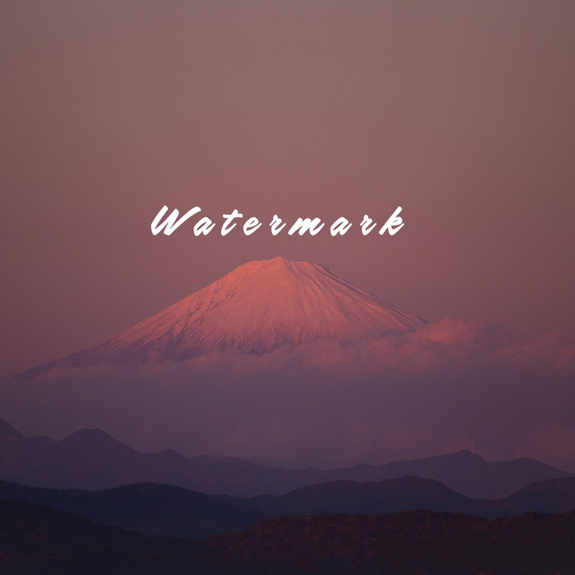 Watermark cover
