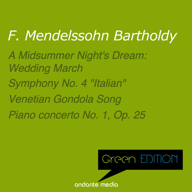 Piano concerto No. 1 in G Minor, Op. 25, MWV O7: III. Presto - Molto allegro Vivace cover art