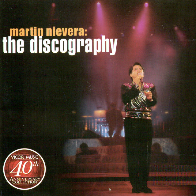Martin nievera the discography (vicor 40th anniv coll) cover art