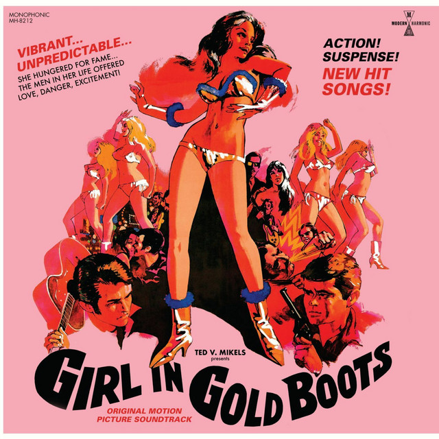 Girl in Gold Boots cover