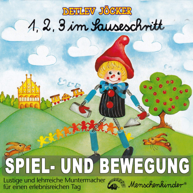 1,2,3 im Sauseschritt (Lehrreiche Muntermacher mit Bewegung) cover art