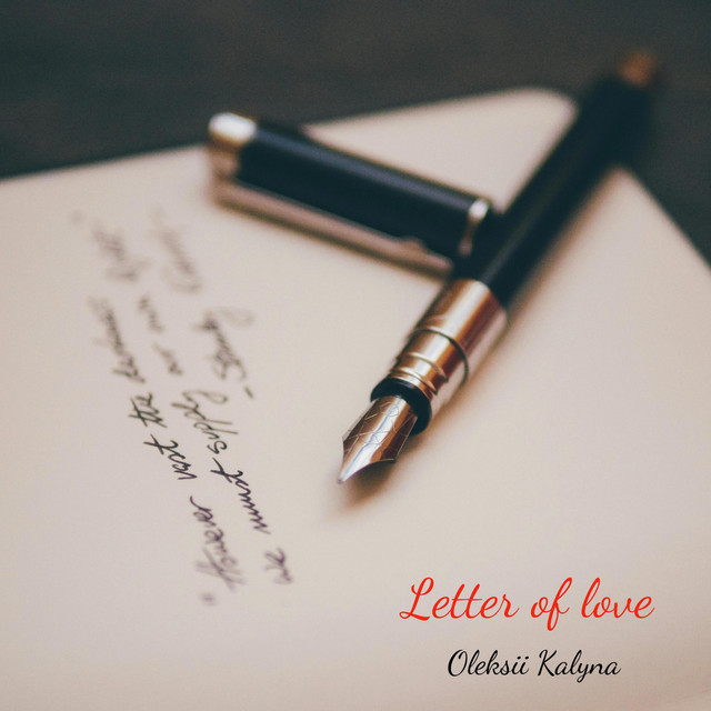 Обкладинка: Letter of love — Oleksii Kalyna