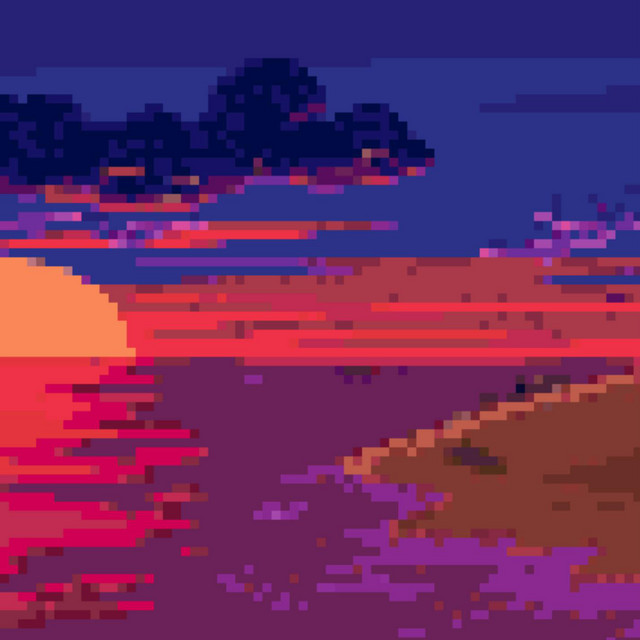 Pixel Sunset