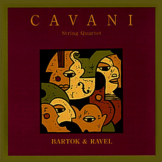 Ravel: String Quartet in F major - Bartok: String Quartet No. 4 cover art