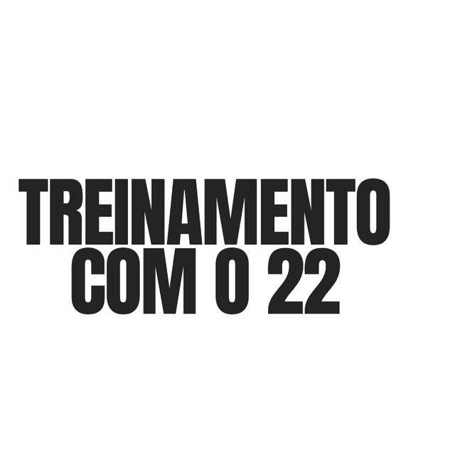 Treinamento Com o 22